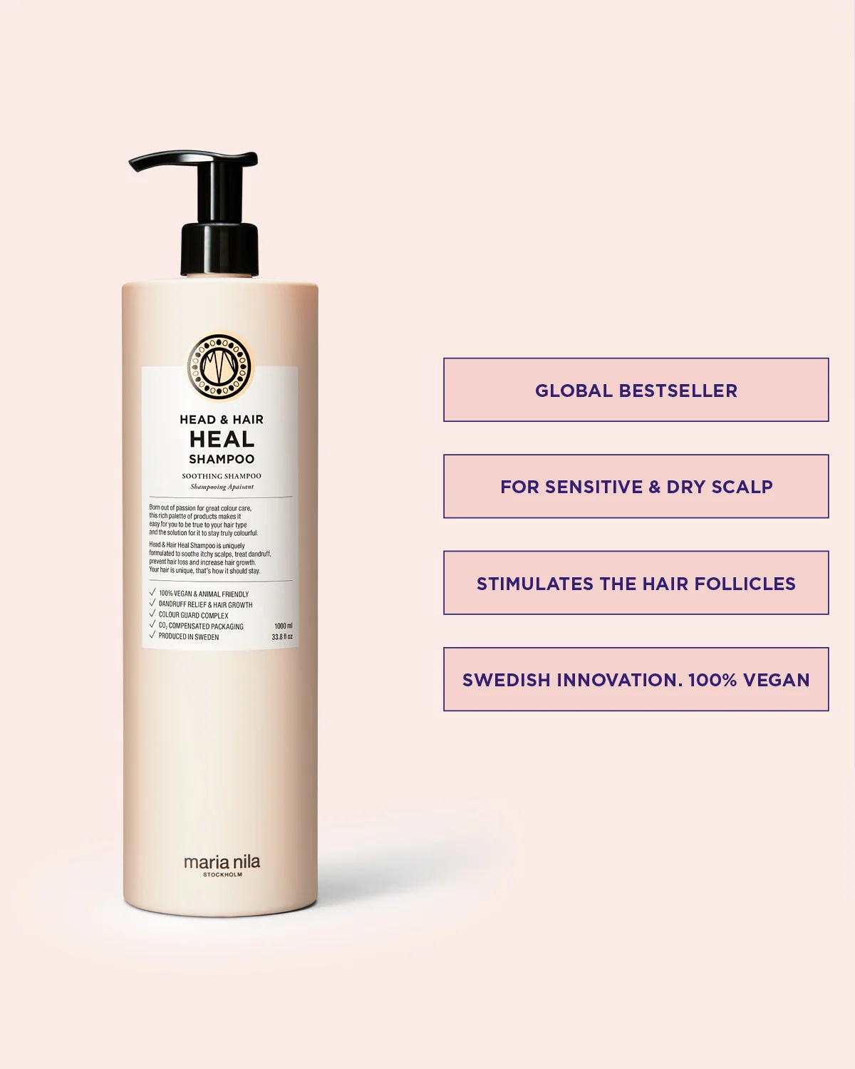 Head & Hair Heal Shampoo Liter - Image 3