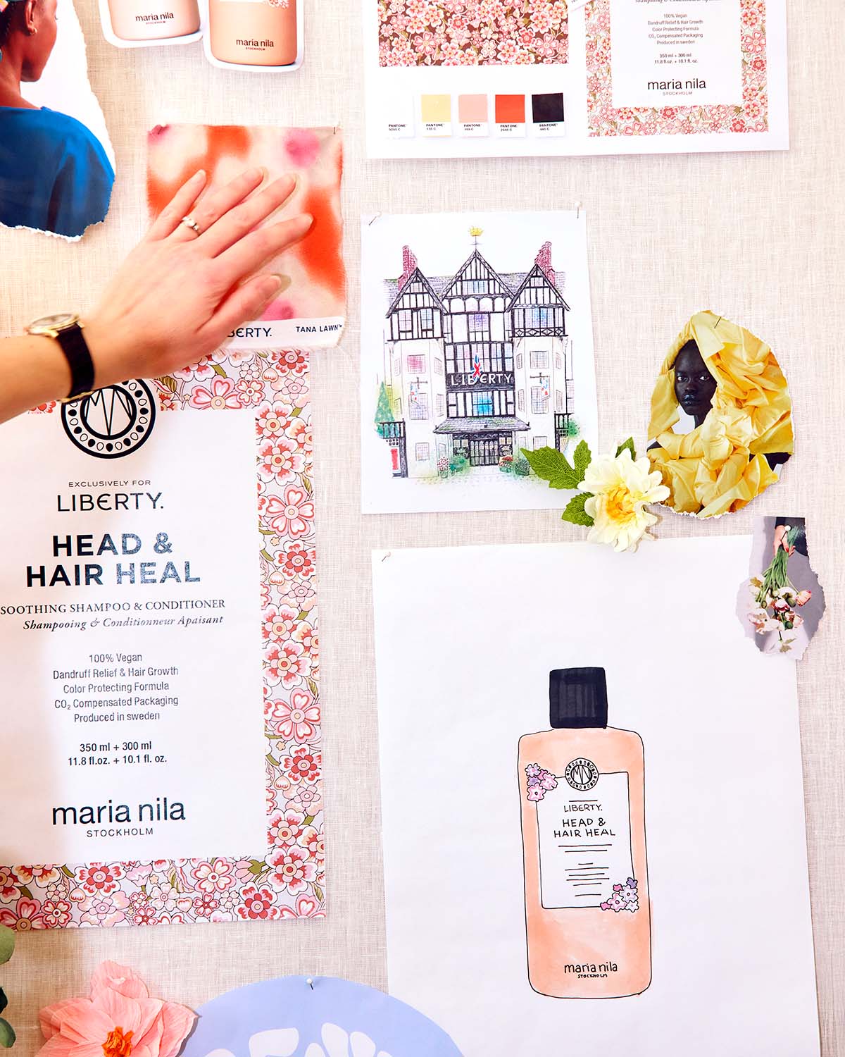 Maria Nila x Liberty Head & Hair Heal Conditioner - Image 4