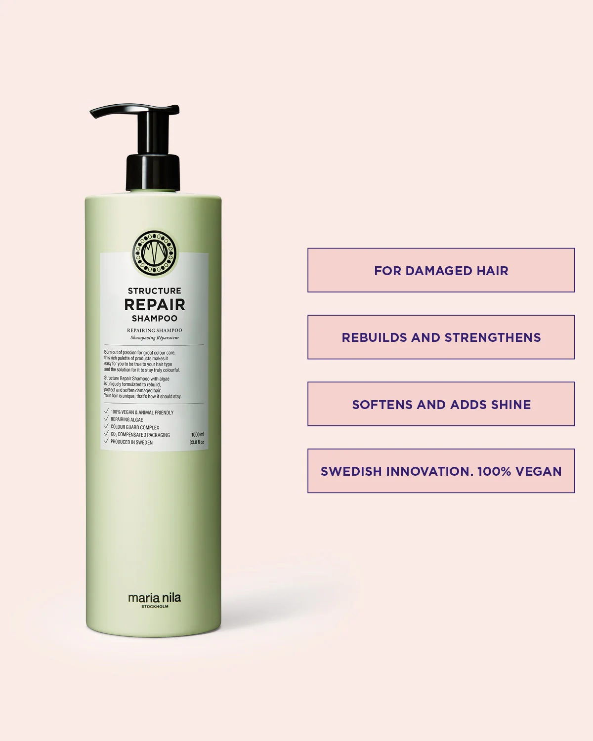 Structure Repair Shampoo Liter - Image 2
